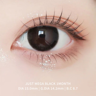  Ann365 1Month – Just Mega Black超大版水光黑 月拋 2片裝